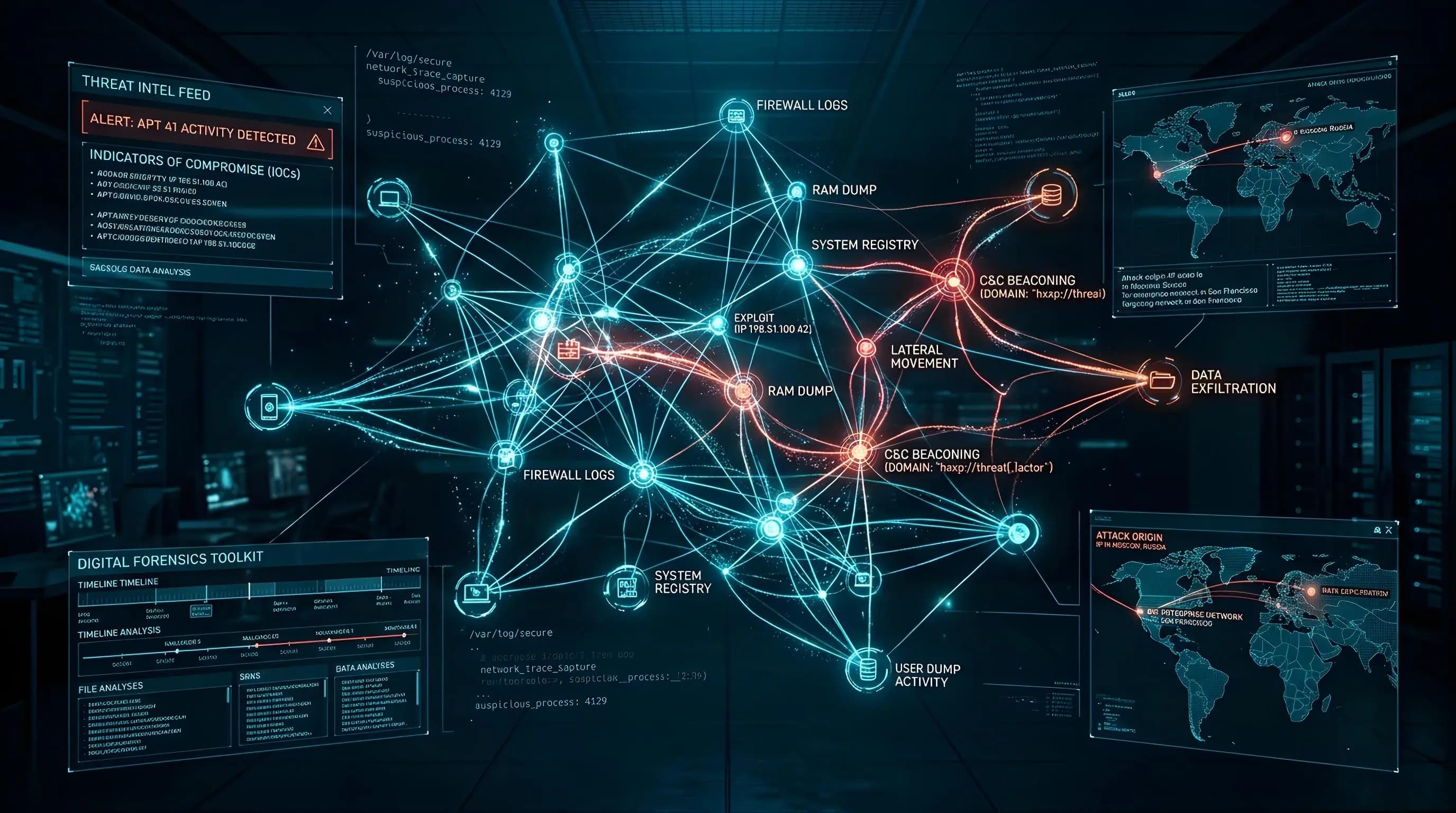 Threat Detection, Cyber Intelligence, and Secure Architecture